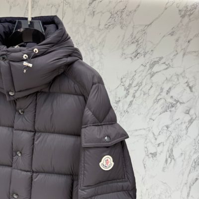 Moncler Maya 70 Hooded Short Down Jacket — 6
