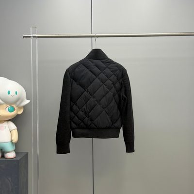 Burberry quilted zip-up jacket — 9