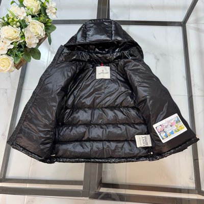 Moncler Enfant New Maya Quilted Hooded Puffer Jacket — 5
