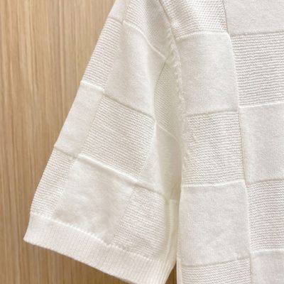Louis Vuitton Damier jacquard short-sleeved t-shirt — 5