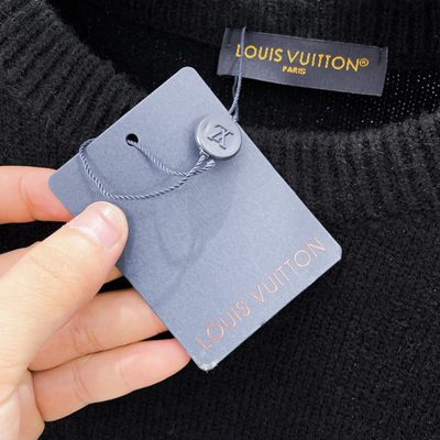 Louis Vuitton chunky wool-blend crewneck sweater — 9