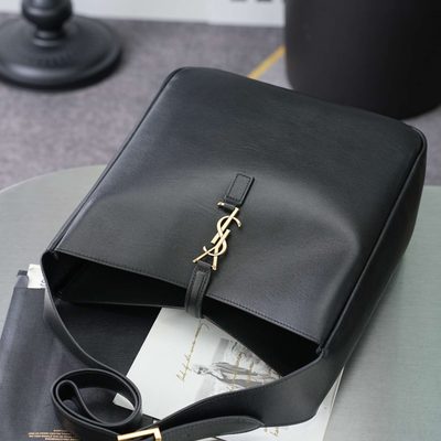 Saint Laurent Le 5 À 7 Large Leather Shoulder Bag — 9