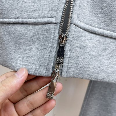 LOEWE zip-up hoodie and matching sweatpants set — 10