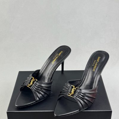 Saint Laurent Babylone mules — 3