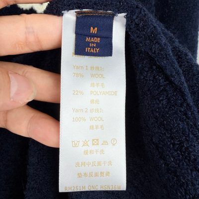Louis Vuitton Embroidered Signature Long-Sleeved Crewneck — 11