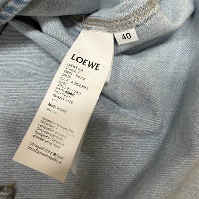 Loewe x Paula's Ibiza washed denim shirt — 10