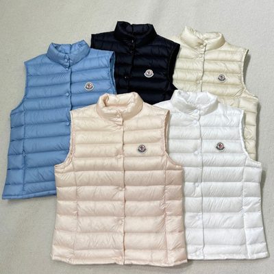 Moncler Liane Quilted Shell Down Vest — 3