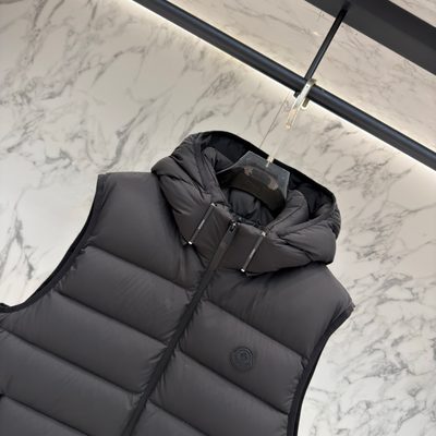 Moncler Arinella Hooded Down Gilet — 8
