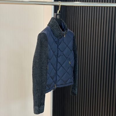 Moncler Quilted Panelled Jacket / Down Cardigan — 3