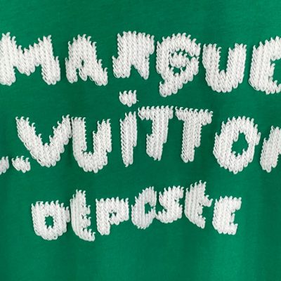 Louis Vuitton embroidered signature T-shirt — 6