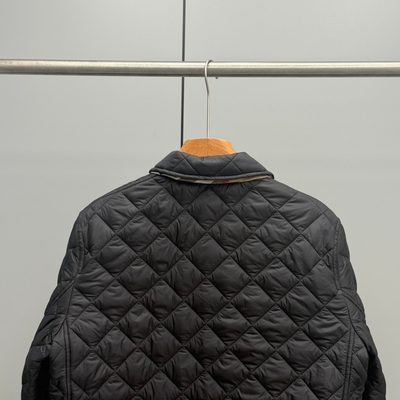 Burberry quilted zip-up jacket — 8