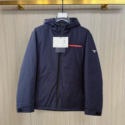Prada Linea Rossa light polyester padded jacket
