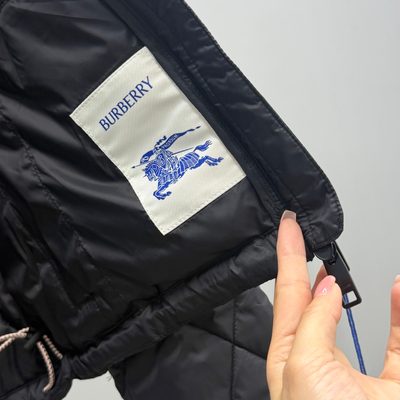Burberry Quilted Nylon and Wool Fulbrook Jacket — 7