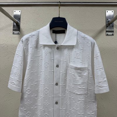 Louis Vuitton Monogram short-sleeved knit shirt — 3
