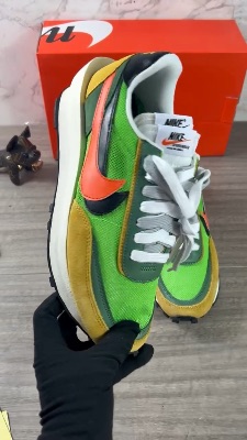 Nike x Sacai LDWaffle Green Gusto sneakers — 5