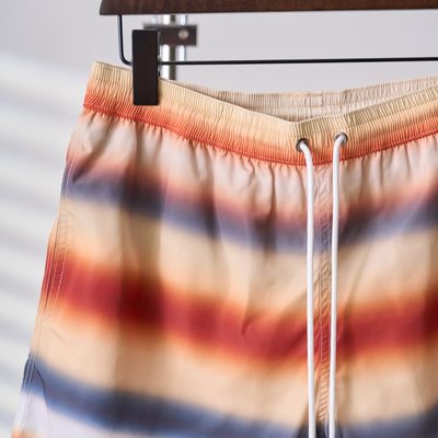 Loewe Paula's Ibiza striped swim trunks — 4