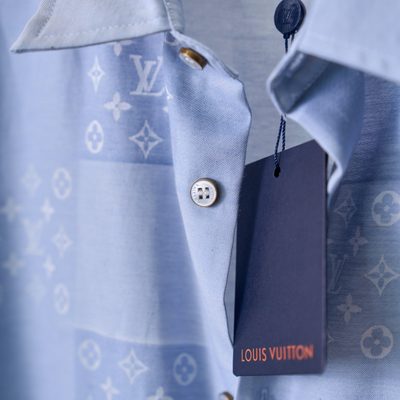Louis Vuitton Patchwork Jacquard Short-Sleeved Shirt — 4