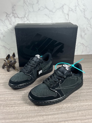 Nike Air Jordan 1 Low OG SP Travis Scott Black Phantom sneakers — 3