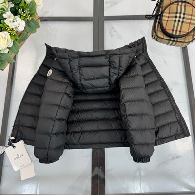 Moncler Enfant hooded padded down jacket — 8