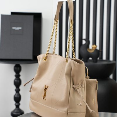 Saint Laurent Jamie Shopping Small in Lambskin tote bag — 3