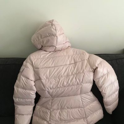 Moncler Barante Hooded Short Down Jacket — 6