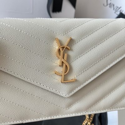 Saint Laurent Classic Cassandre Chain Wallet — 5