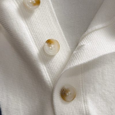 Burberry long-sleeve knitted polo sweater — 6