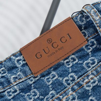 Gucci eco-washed organic denim jeans — 8