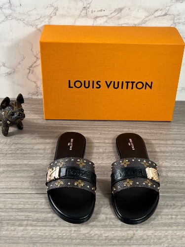 Louis Vuitton Lock It Flat Mules