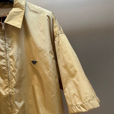 Prada nylon zip-up shirt — 3