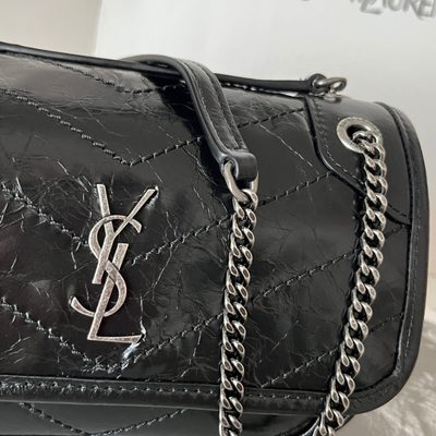 Saint Laurent Niki Mini suede shoulder bag — 5