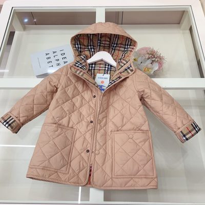 Burberry Kids quilted jacket — 8