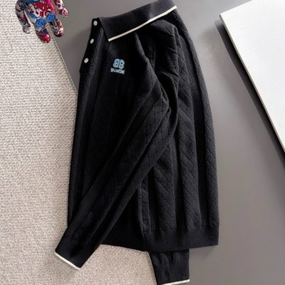 Balenciaga knit polo sweater — 7