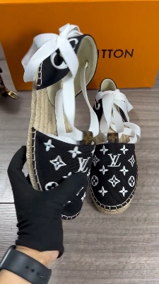 Louis Vuitton monogram canvas espadrilles — 5