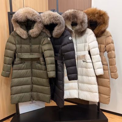 Moncler long puffer coat — 3