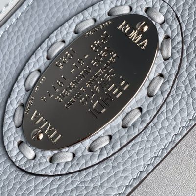 Fendi Baguette macro-stitch messenger bag (T) — 6