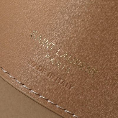 Saint Laurent Le 37 Small Leather Bucket Bag — 8