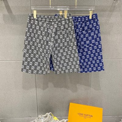 Gucci Navy Blue GG Jacquard shorts — 11