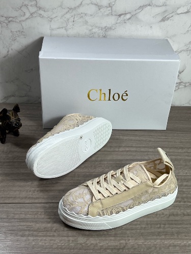 Chloé Lauren lace sneakers — 4