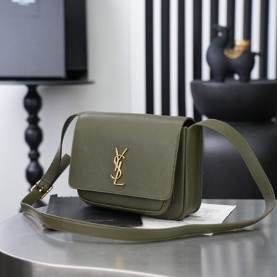 Saint Laurent Niki Logo Plaque Satchel Bag — 5