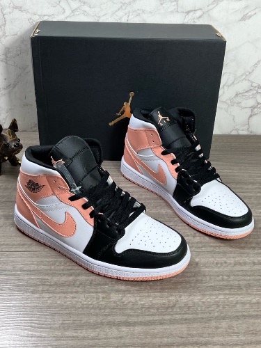 Nike Air Jordan 1 Mid "Crimson Tint" sneakers