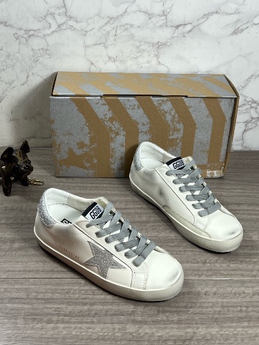 Golden Goose Super-Star white leather sneakers — 4