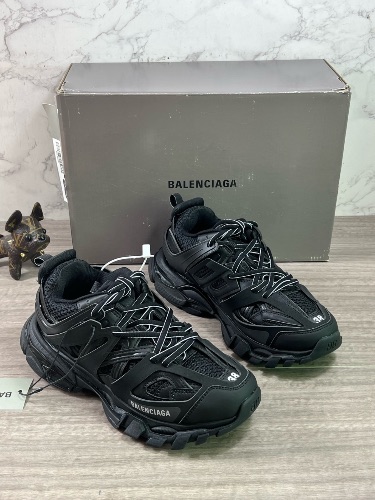 Balenciaga Track trainers in triple black — 4