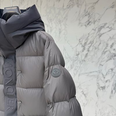 Moncler Madeira Bicolor Puffer Jacket — 6