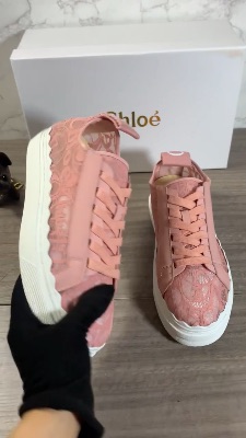 Chloé Lauren lace sneakers — 5