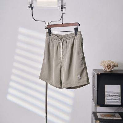 Brunello Cucinelli sage green swim shorts — 3