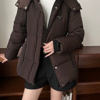 Prada hooded puffer jacket — 3