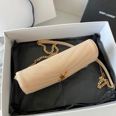 Saint Laurent Classic Cassandre Chain Wallet — 3