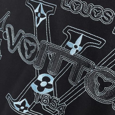 Louis Vuitton Embroidered Signature T-Shirt — 10