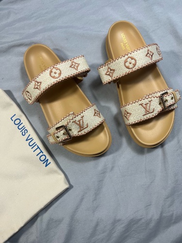 Louis Vuitton Bom Dia Flat Comfort Mules